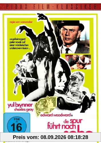 Die Spur führt nach Soho (The File Of The Golden Goose) - Thriller mit Yul Brunner (Pidax Film-Klassiker)