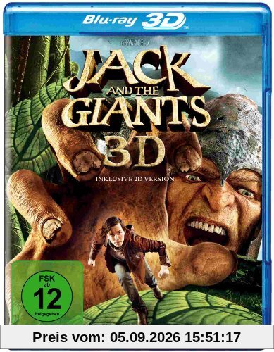 Jack and the Giants 3D (inkl. 2D Version) [Blu-ray 3D]