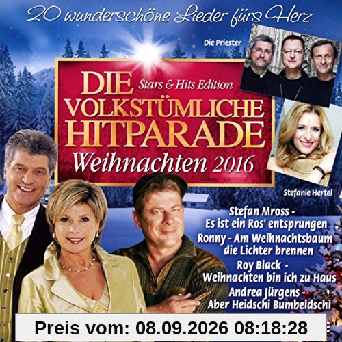 Die Volkstümliche Hitparade Weihnachten 2016