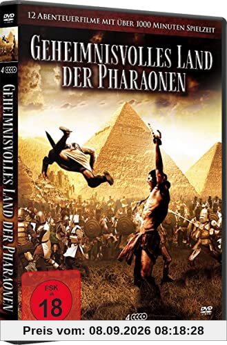 Geheimnisvolles Land der Pharaonen [4 DVDs]
