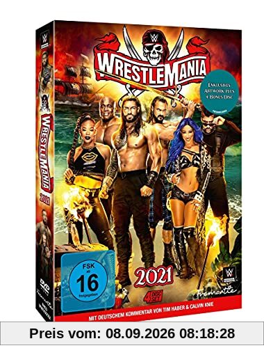 WWE - Wrestlemania 37 - LTD Bonus 4th Disc Edition [4 DVDs]