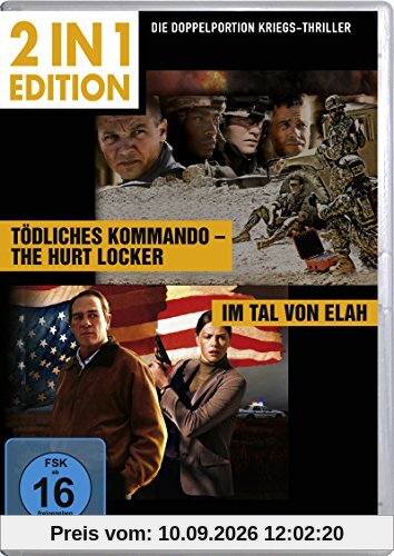 Tödliches Kommando - The Hurt Locker / Im Tal von Elah (2 in 1 Edition, 2 Discs)