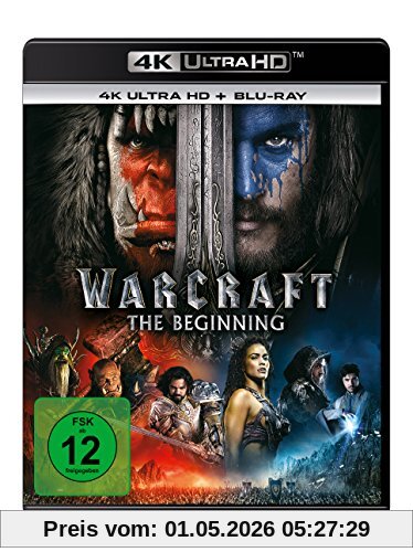 Warcraft: The Beginning  (4K Ultra HD) (+ Blu-ray)