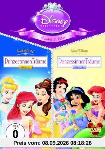 Prinzessinnen Träume - Ein Geschenk des Herzens Vol. 1 / ... - Wahre Freundschaft Vol. 2 ( [2 DVDs]
