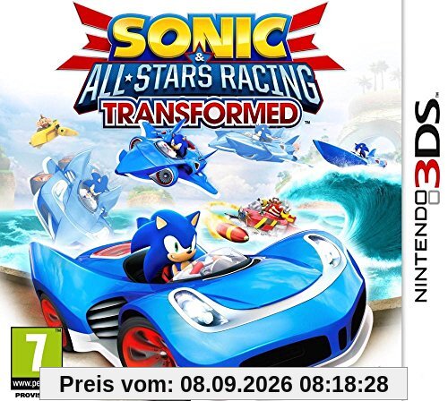 Sonic & All-Stars Racing : Transformed [Nintendo 3DS]
