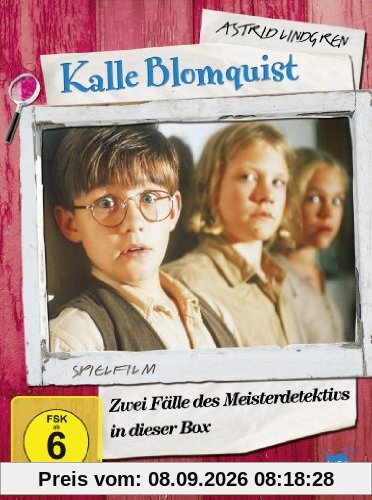 Astrid Lindgren: Kalle Blomquist - Zwei Fälle des Meisterdetektivs in dieser Box [2 DVDs]
