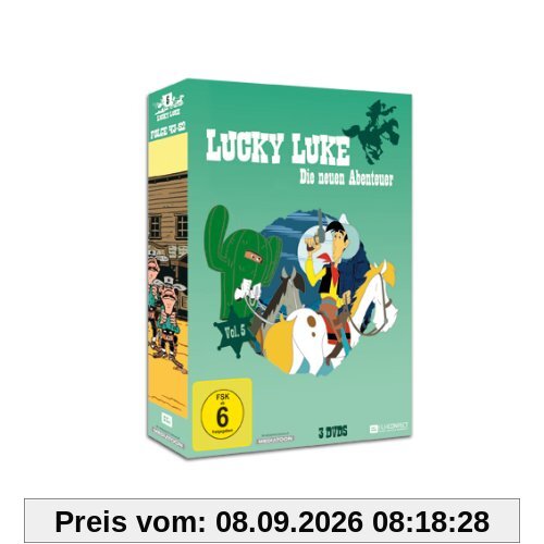 Lucky Luke - Die neuen Abenteuer (Vol. 5, Folge 43-52) [3 DVDs]