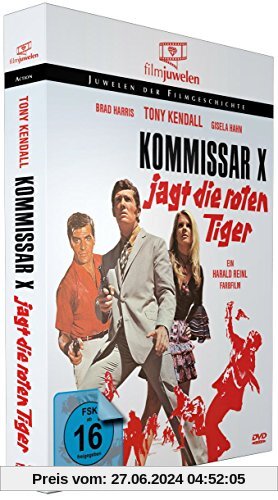 Kommissar X jagt die roten Tiger (Filmjuwelen) [DVD]