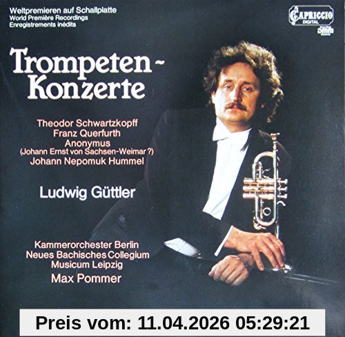 Trompetenkonzerte (Weltpremieren auf Schallplatte) [Vinyl LP] [Schallplatte]