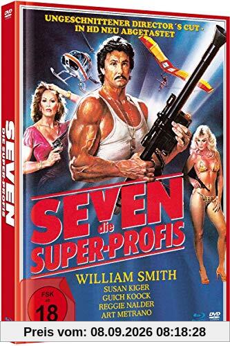 Seven - Ungekürzter Director`s Cut Limited Mediabook-Edition (DVD+Blu-ray plus Booklet/in HD neu abgetastet)