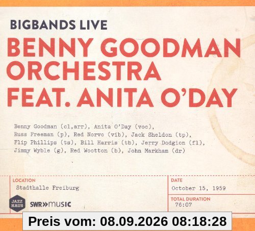 Bigbands Live Benny Goodman - Stadthalle Freiburg 15.10.1959
