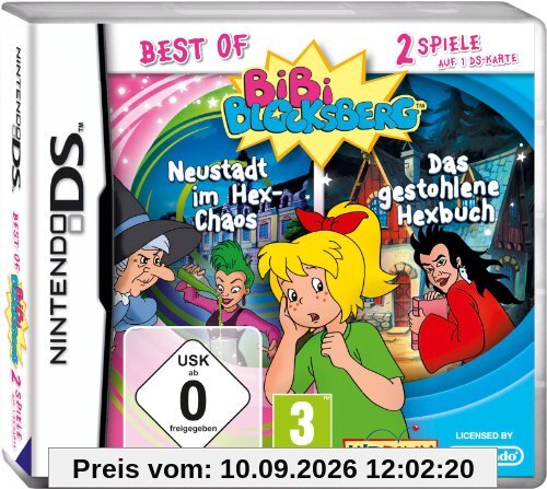 Best of Bibi Blocksberg (Neustadt im Hex - Chaos/Das gestohlene Hexbuch) - [Nintendo DS]