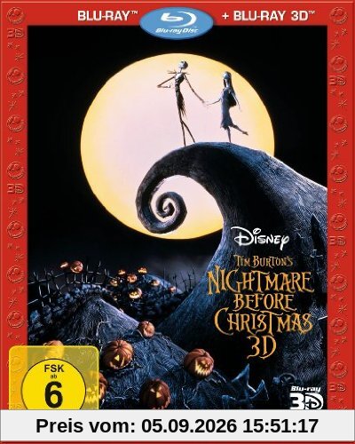 Nightmare before Christmas (+ Blu-ray) [Blu-ray 3D]