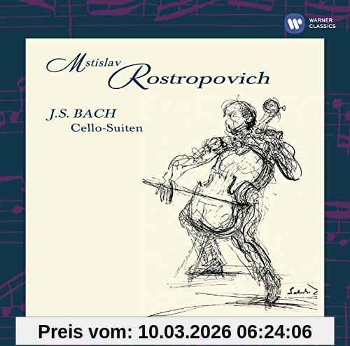 Mstislav Rostropowitsch Cellosuiten
