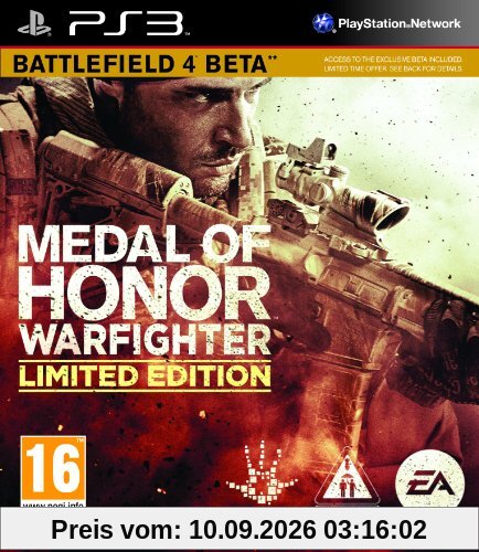 Medal of Honor Warfighter - Limited Edition [AT PEGI] (inkl. Zugang zur Battlefield 4-Beta)