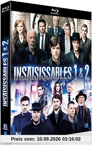 Coffret insaisissables 2 films : insaisissables 1 ; insaisissables 2 [Blu-ray] [FR Import]