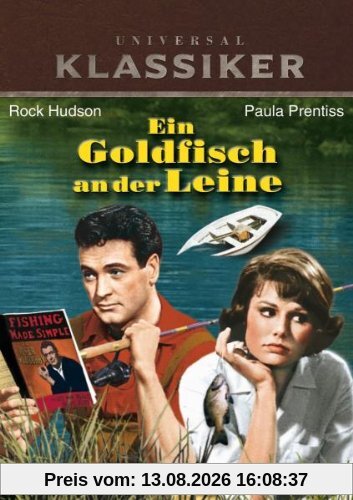 Ein Goldfisch an der Leine