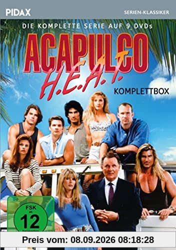 Acapulco H.E.A.T. - Komplettbox / Die komplette 48-teilige Agentenserie + umfangreiches Bonusmaterial (Pidax Serien-Klassiker) [9 DVDs]