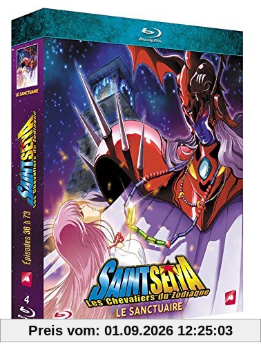 Saint Seiya - Les chevaliers du Zodiaque : Le Sanctuaire - Épisodes 36 à 73 [Blu-ray]