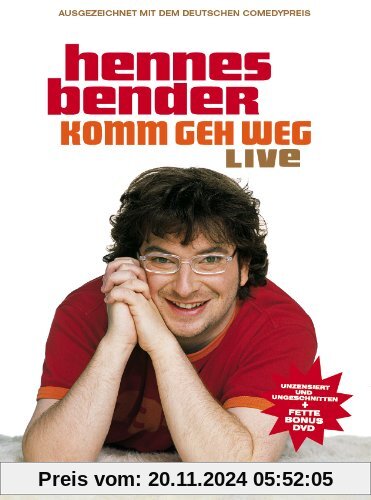 Hennes Bender - Komm geh weg live (2 DVDs)