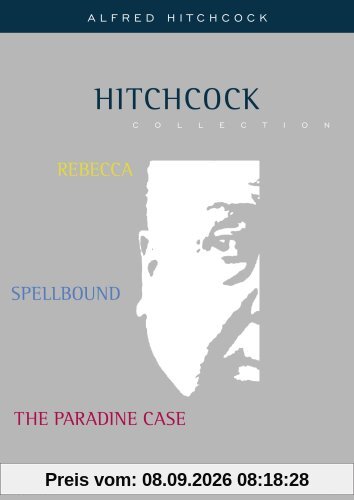 Hitchcock-Collection: Rebecca / Spellbound / The Paradine Case [3 DVDs]