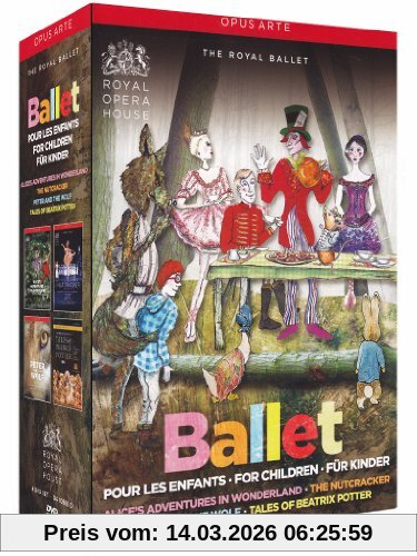 Miyako Yoshida Ballette Für Kinder [4 DVDs]