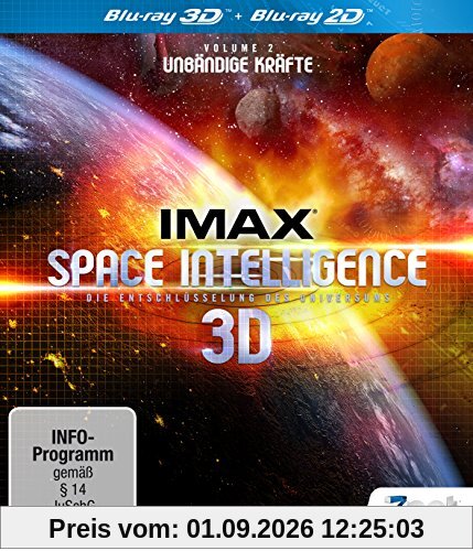 IMAX Space Intelligence 3D - Die Entschlüsselung des Universums - Vol. 2: Unbändige Kräfte [3D Blu-ray]