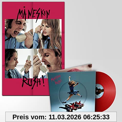Måneskin Rush! (180g Red Vinyl) [Vinyl Lp]