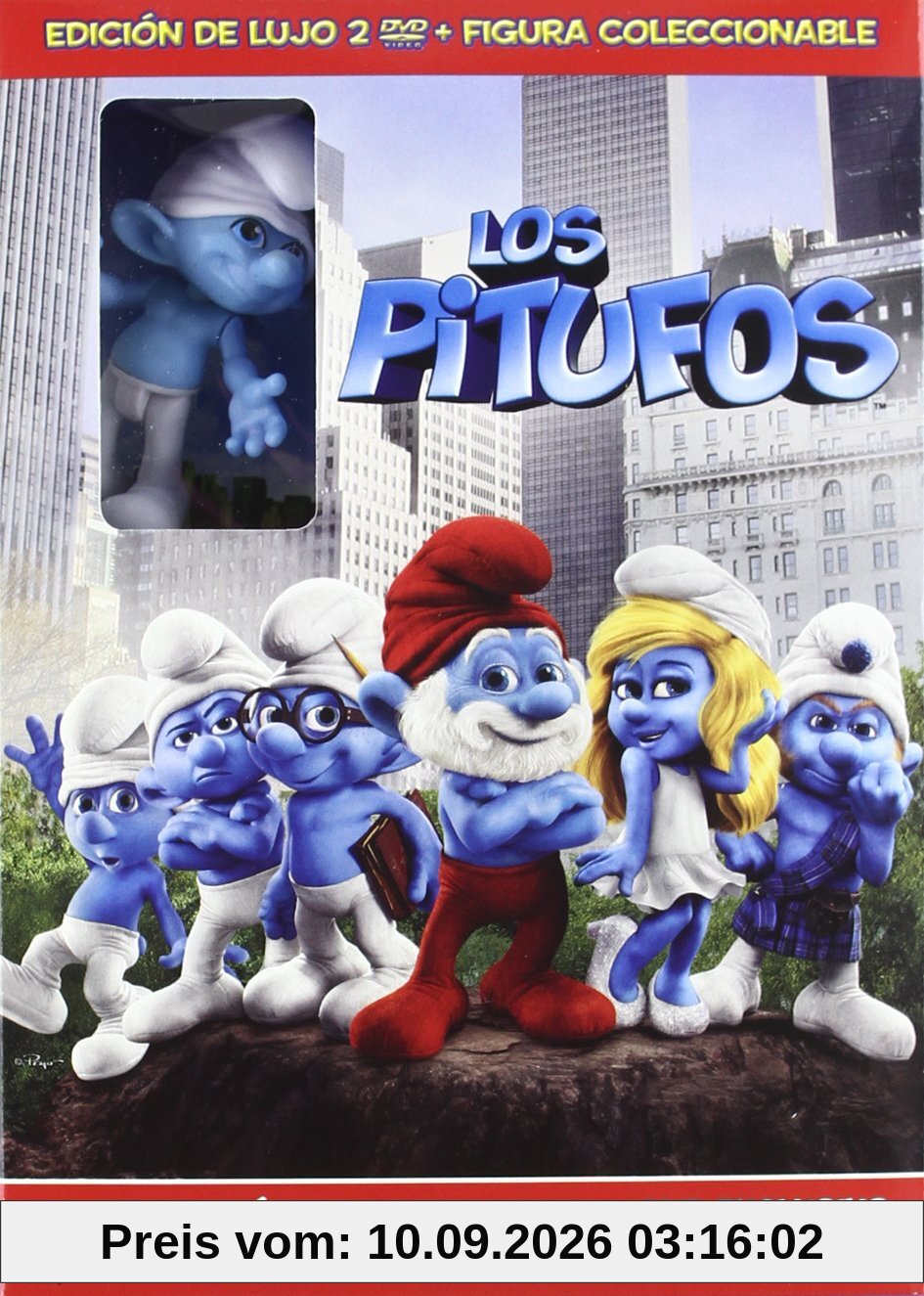 Pack Los Pitufos 3D + Muñeco (Edición Especial) (Import Dvd) (2011) Personajes