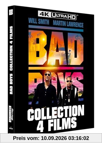 Bad boys - collection 4 films : bad boys + bad boys II + bad boys for life + bad boys : ride or die 4k ultra hd [Blu-ray] [FR Import]