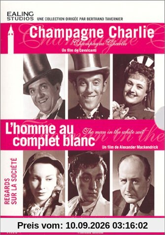 Ealing Studios - Coffret Regards sur la société - Champagne Charlie + L'homme au complet blanc