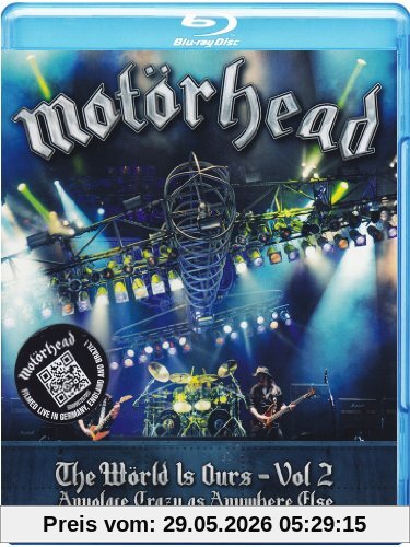 Motörhead - The Wörld Is Ours Vol. 2, Anyplace Crazy As Anywhere Else [Blu-ray]