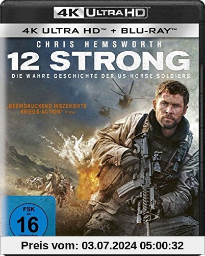 12 Strong - Die wahre Geschichte der US-Horse Soldiers (4K Ultra HD) (+ Blu-ray 2D)