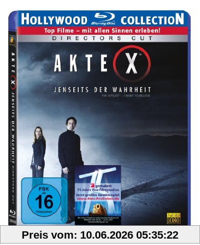 Akte X - Jenseits der Wahrheit (Director's Cut) [Blu-ray]
