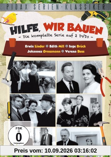 Hilfe, wir bauen - Die komplette Serie (Pidax Serien-Klassiker) [2 DVDs]