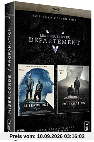 Les Enquêtes du Département V : Miséricorde + Profanation [Blu-ray]