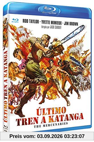 Dark of the Sun/the Mercenaries 1968 Blu-Ray Spanish Import kein Deutsche Sprache