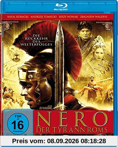 Nero - Der Tyrann Roms (Quo Vadis - Rom muss brennen!) [Blu-ray]