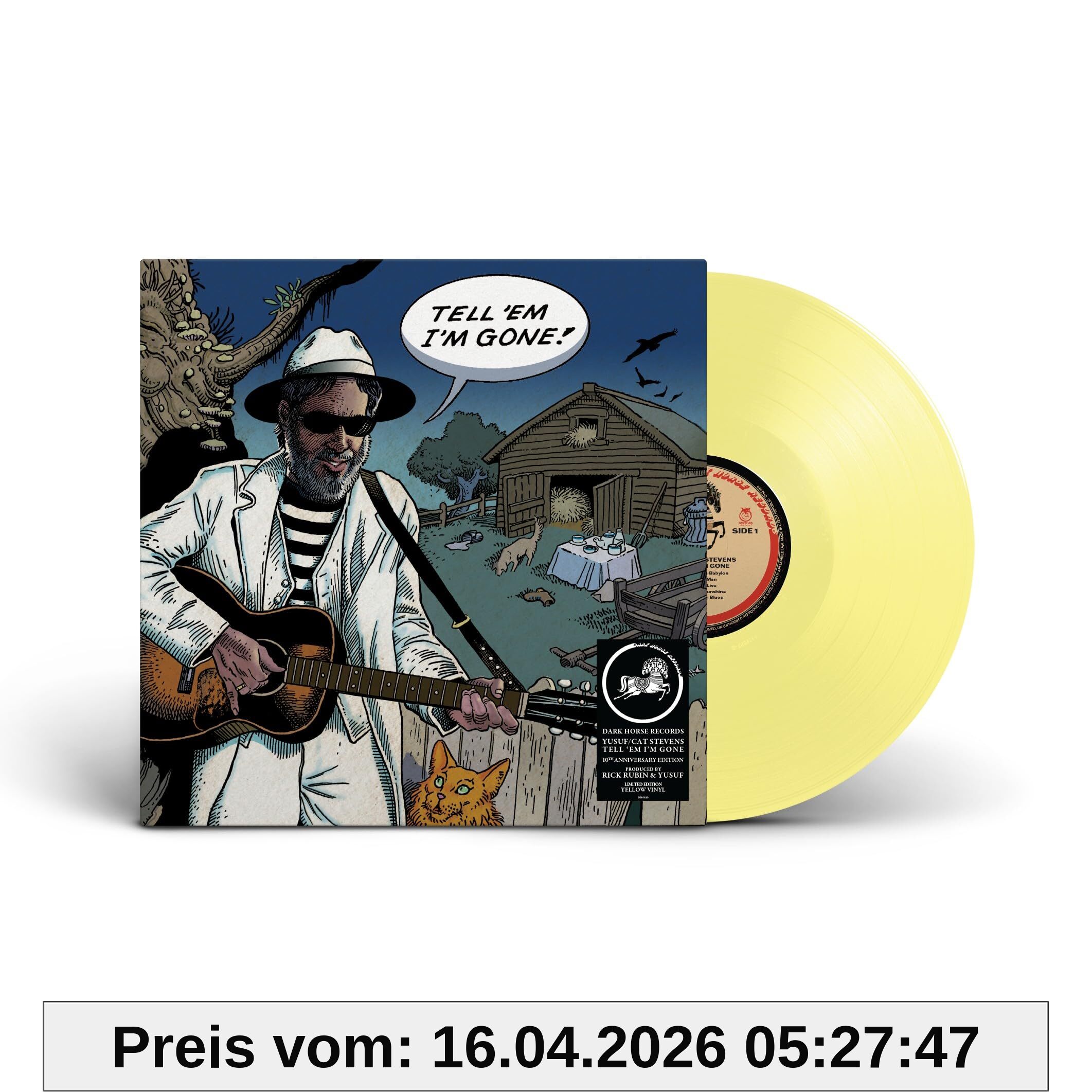 Tell 'Em I'm Gone (Yellow LP) [Vinyl LP]