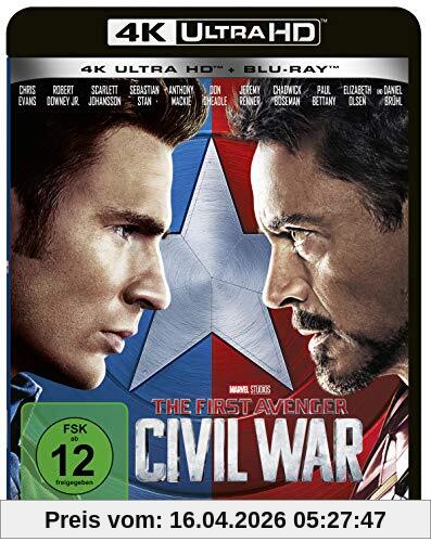 The First Avenger: Civil War  (4K Ultra HD) (+ Blu-ray 2D)