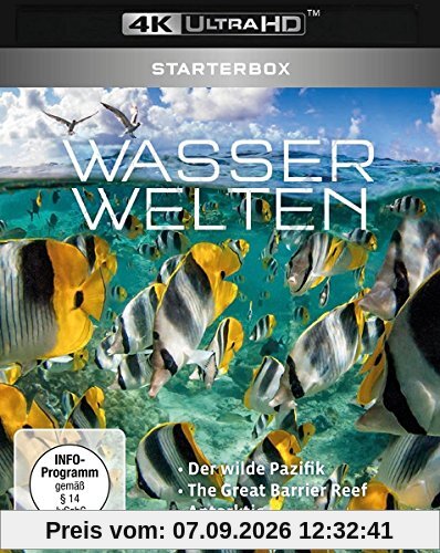 UHD Starterbox: Wasserwelten 4K (3 x Ultra HD Blu-ray Box)
