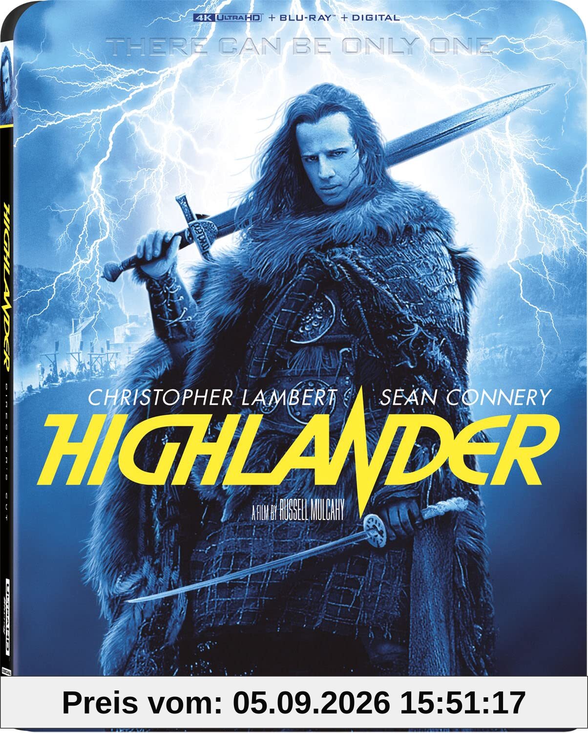 Highlander [Blu-Ray] [Region Free] (IMPORT) (Keine deutsche Version)
