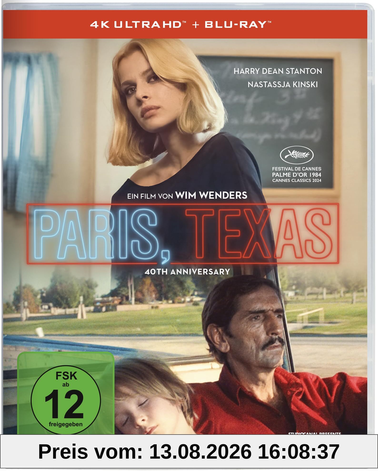 Paris, Texas - 40th Anniversary Edition (4K-UHD+Blu-ray)