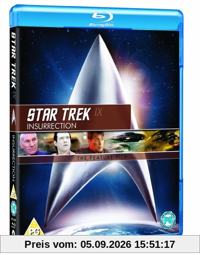 Star Trek 9: Insurrection (Remastered) [Blu-ray] [UK Import]