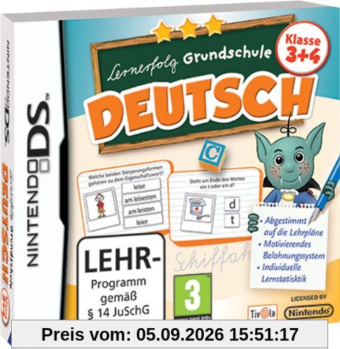 Lernerfolg Grundschule Deutsch Klasse 3+4