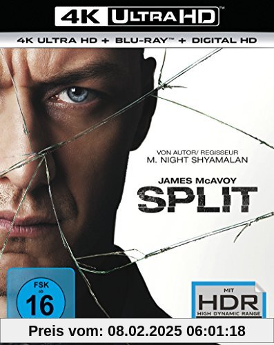 Split  (4K Ultra HD) (+ Blu-ray)