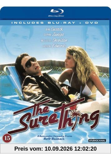 Garçon choc pour nana chic (The Sure Thing) (Blu-ray & DVD) (1985) (Region 2) (Origine Scadinavian) (Sans sous-titres français) (Sans Langue Francaise)