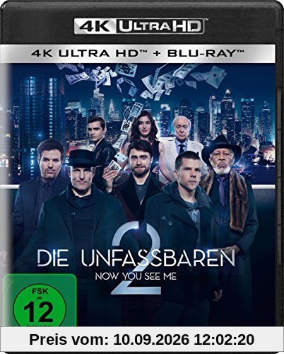 Die Unfassbaren 2 - Now You See Me (4K Ultra HD) (+ Blu-ray)