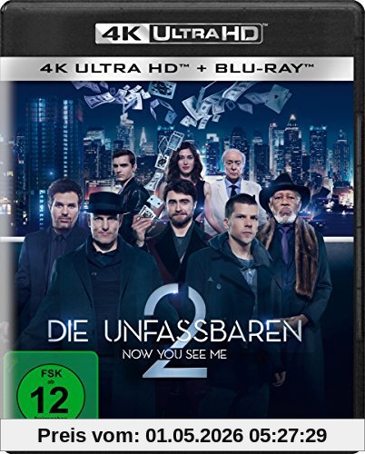 Die Unfassbaren 2 - Now You See Me (4K Ultra HD) (+ Blu-ray)