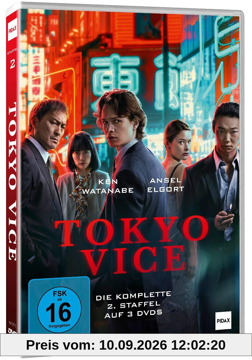 Tokyo Vice - Staffel 2: Spannende Krimiserie über Tokios gefährliche Unterwelt – Ein mutiger Journalist im Kampf gegen die tödliche Yakuza - Jetzt den Thriller Hit auf Deutsch erleben